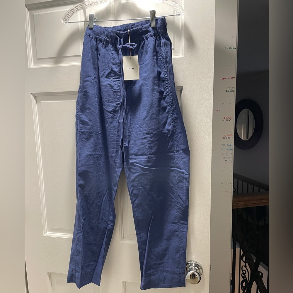Xirena Draper pant in blue size Large new with tags NWT